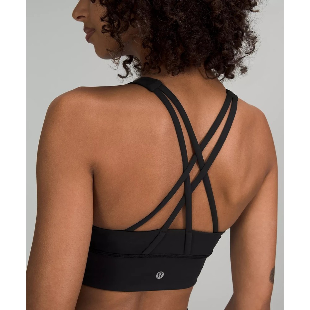 Lululemon Energy High-Neck Longline Tough Bra Medium Support Size 6